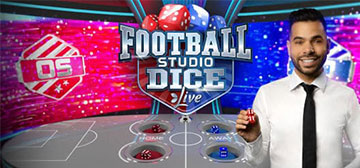 Pinup canlı casino Football Studio Dice oyunu